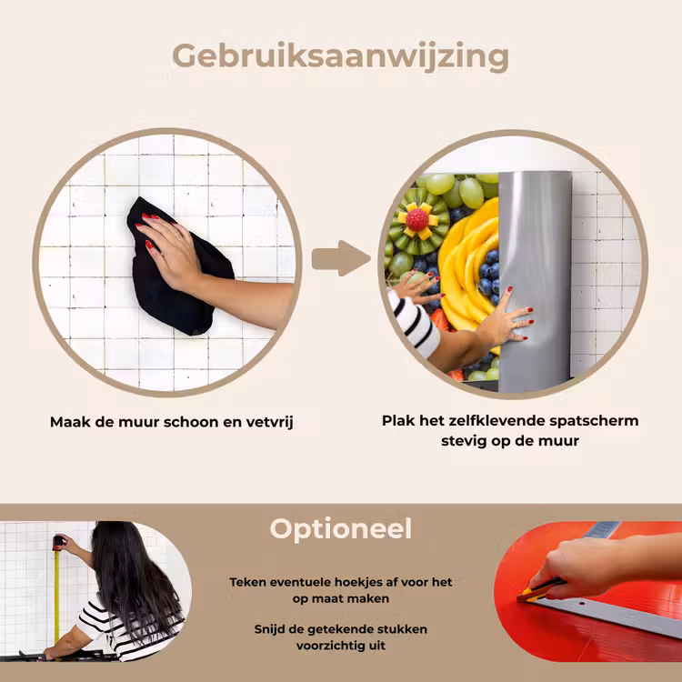 Spatscherm keuken - Fruit - Arrangement - Gezond - Kleurrijk - Eten — 6