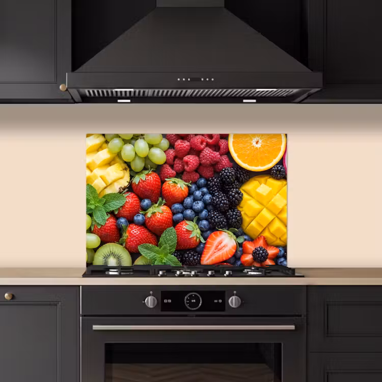 Spatscherm keuken - Fruit - Vers - Kleurrijk - Eten — 5