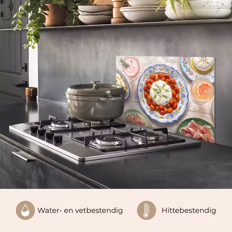 Spatscherm keuken - Eten - Tafel - Divers - Modern — 2