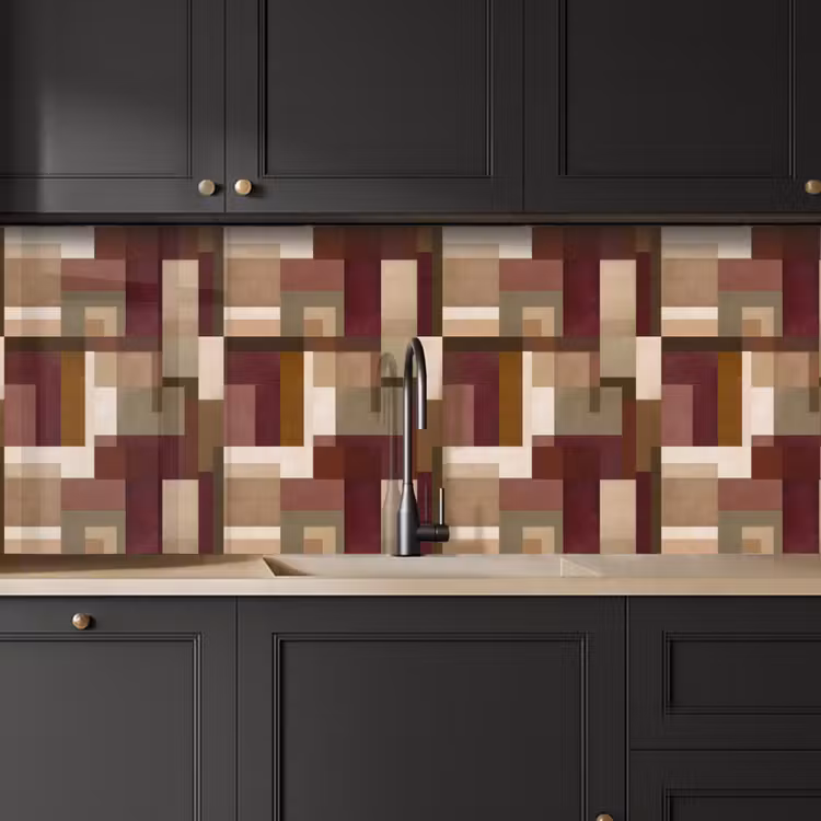 Keuken achterwand - Modern - Geometrie - Kleurrijk — 6