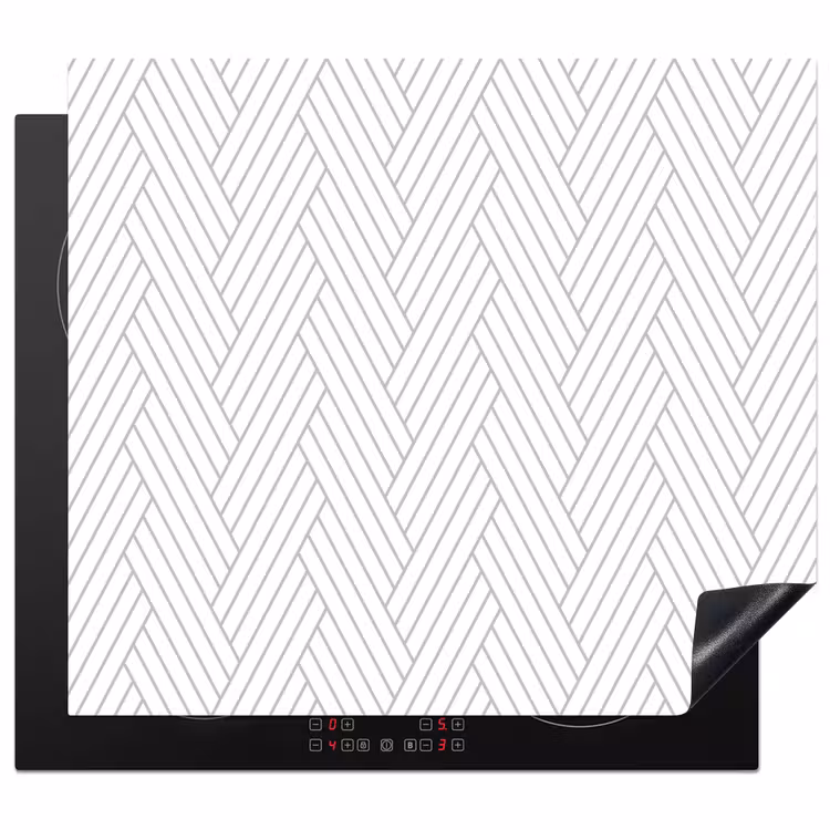 Inductie beschermer - Grafisch - Patroon - Modern - Geweven — 1