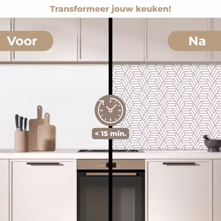 Keuken achterwand - Grafisch - Patroon - Modern -  Opvallend — 3