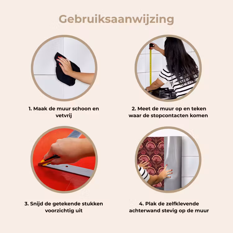 Keuken achterwand - Antiek - Bloemen - Kleurrijk — 8