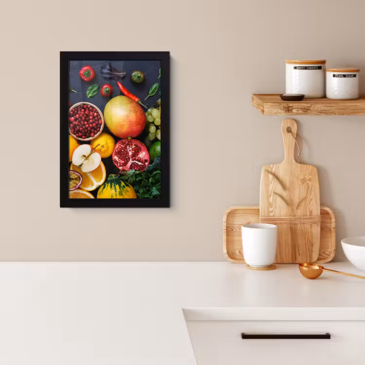 Poster met lijst - Harmonie van de Oogst — 2