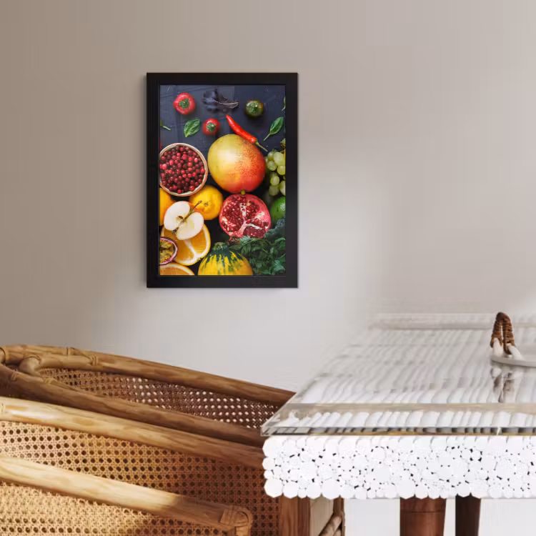 Poster met lijst - Harmonie van de Oogst — 3