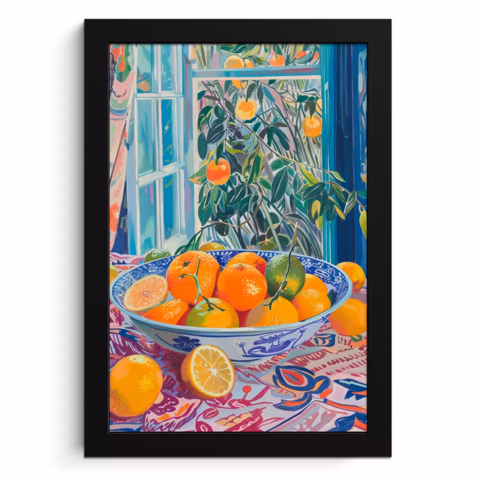 Poster met lijst - Citrus in het Zonlicht — 1