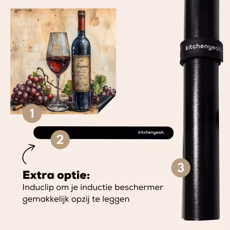 Inductie beschermer - Wijn - Druiven - Drank - Wijnglas - Fruit — 8