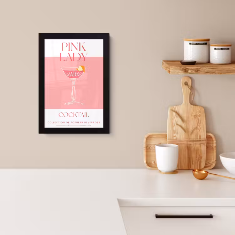 Poster met lijst - Elegant en Uitnodigend — 2