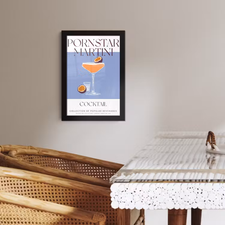 Poster met lijst - Exotisch en Elegant — 2