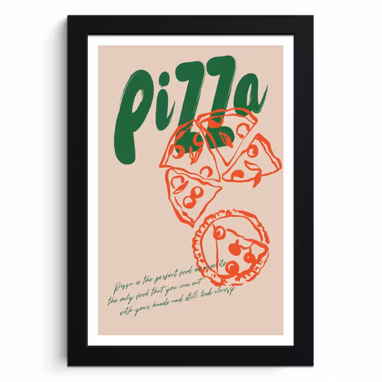 Poster met lijst - Klassieke Keukenwijsheid — 1