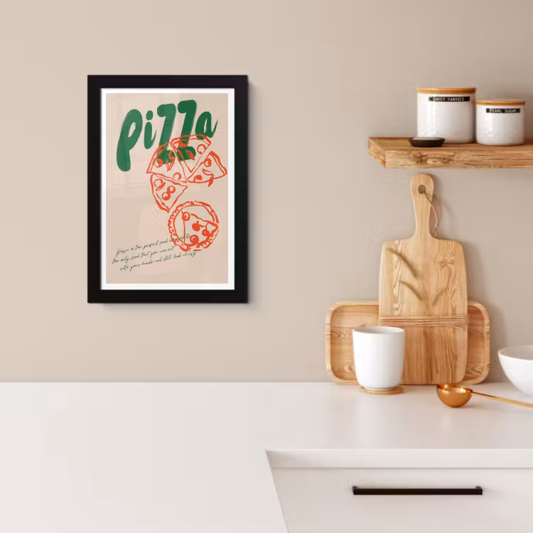 Poster met lijst - Klassieke Keukenwijsheid — 2