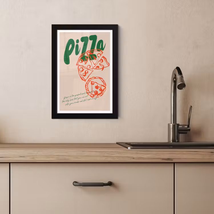 Poster met lijst - Klassieke Keukenwijsheid — 3