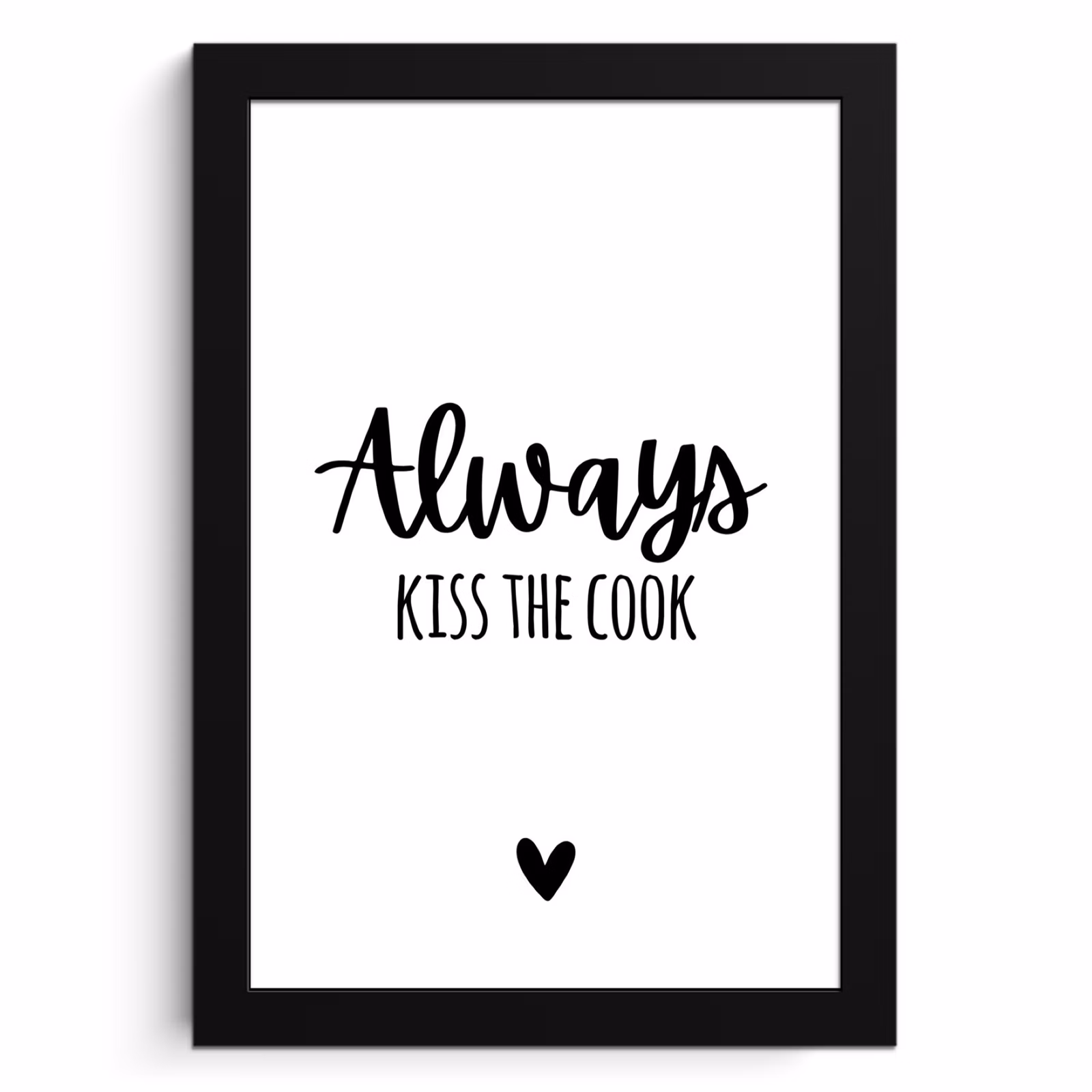 Poster met lijst - Culinaire Liefde — 1