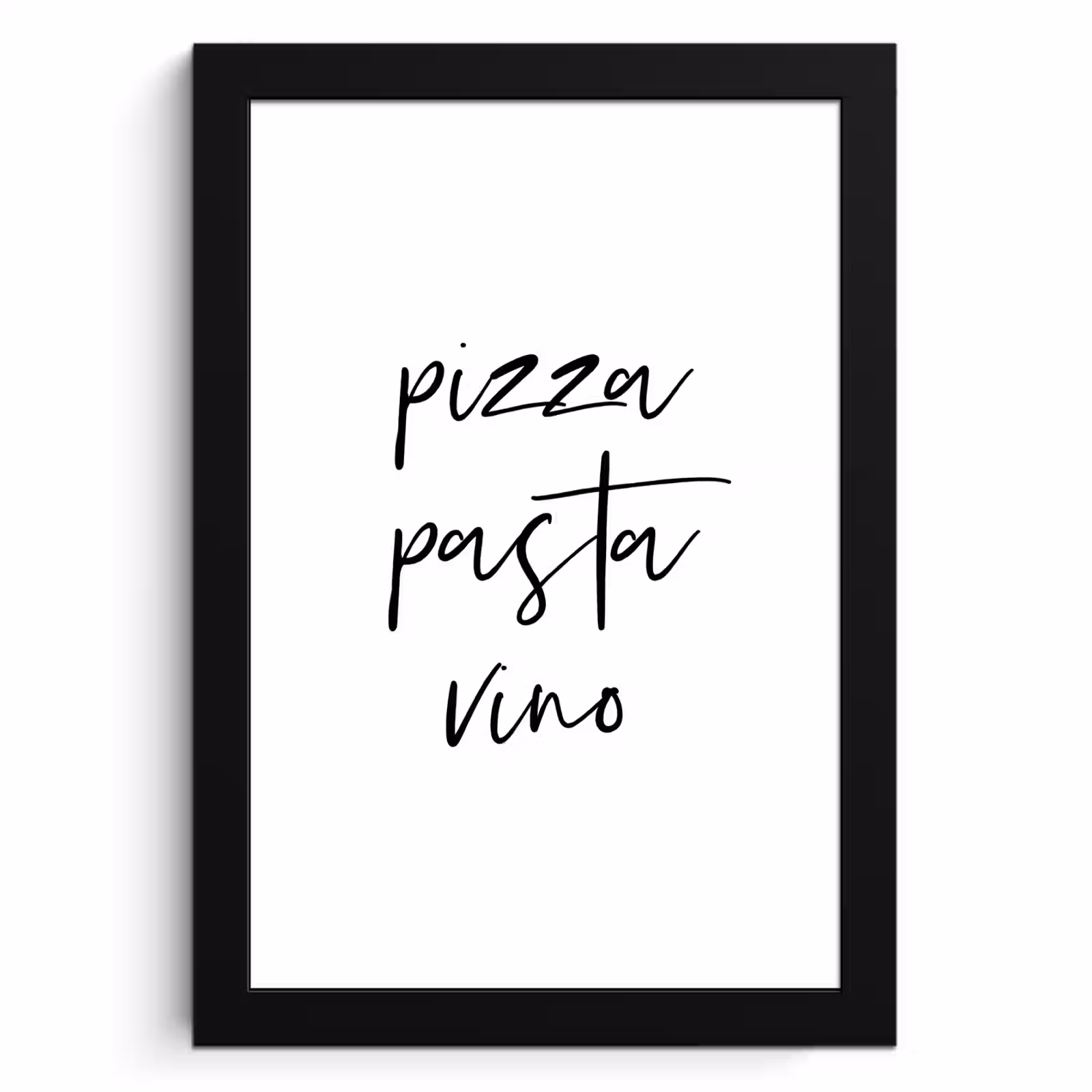 Poster met lijst - Italiaanse Drie-eenheid — 1