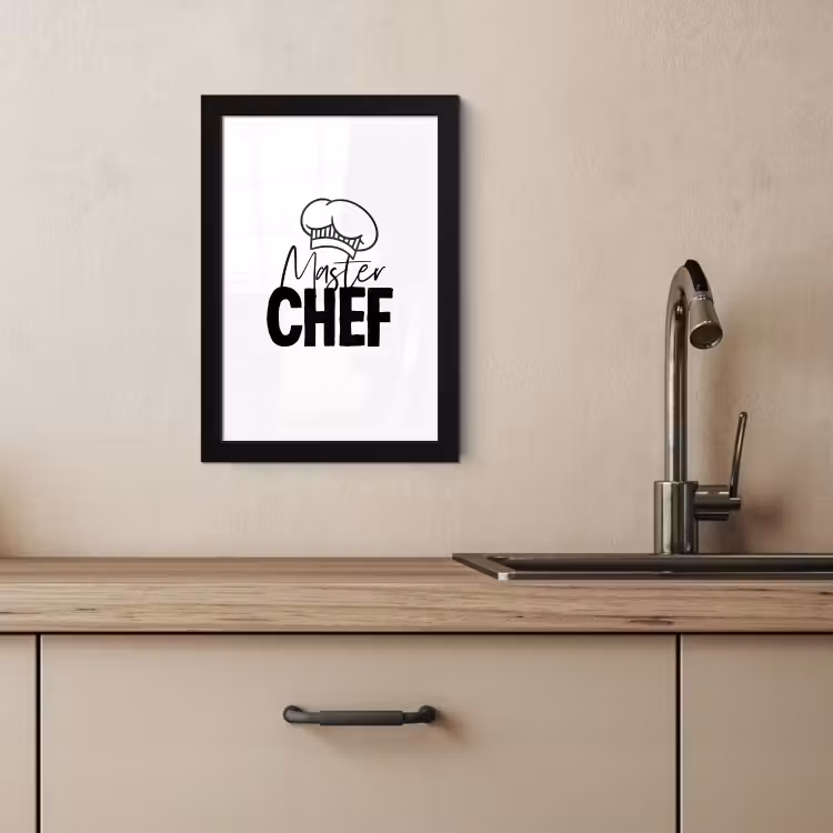 Poster met lijst - Culinaire Inspiratie — 4