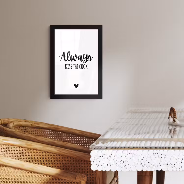 Poster met lijst - Culinaire Liefde — 3