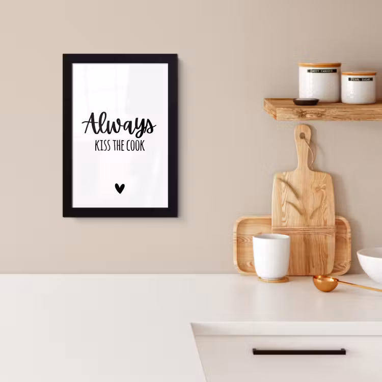 Poster met lijst - Culinaire Liefde — 4
