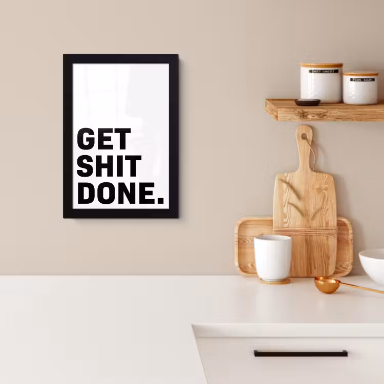 Poster met lijst - Doelgerichte Aanmoediging — 2