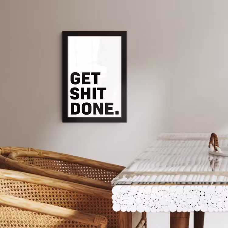 Poster met lijst - Doelgerichte Aanmoediging — 3