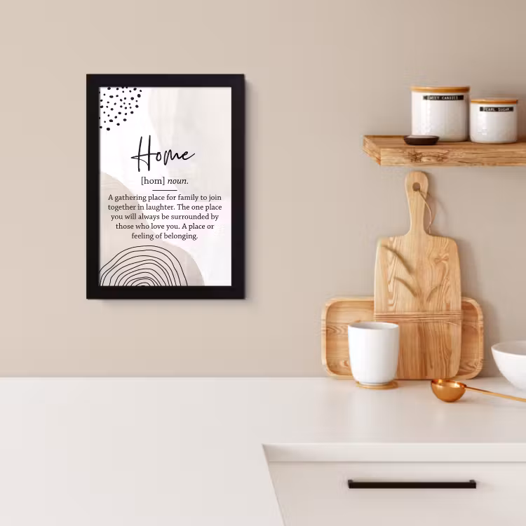 Poster met lijst - Hart van het Huis — 2