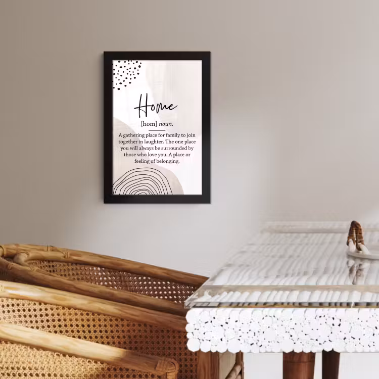 Poster met lijst - Hart van het Huis — 3