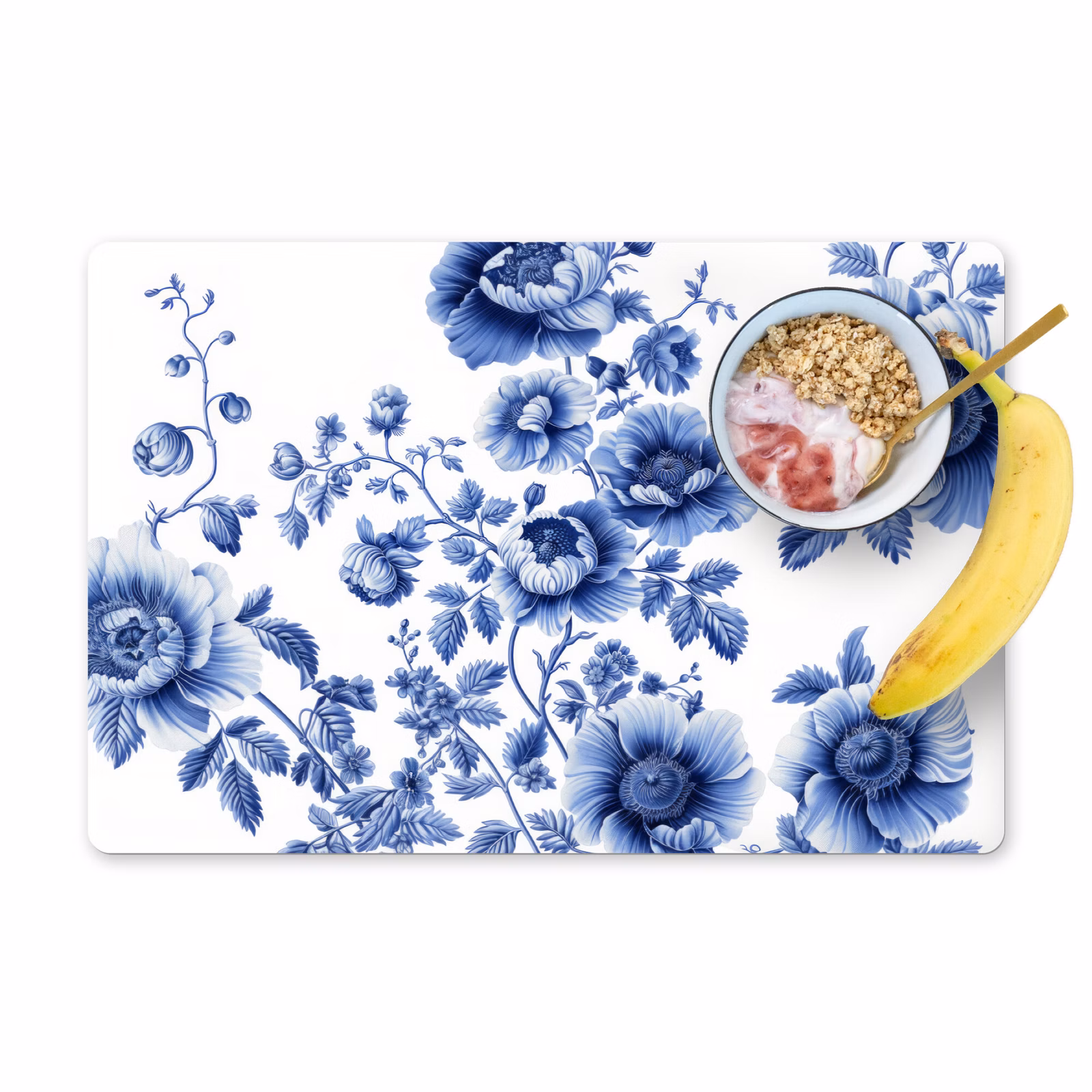 Placemat vinyl - Delfts Blauwe Bloemenzee — 1
