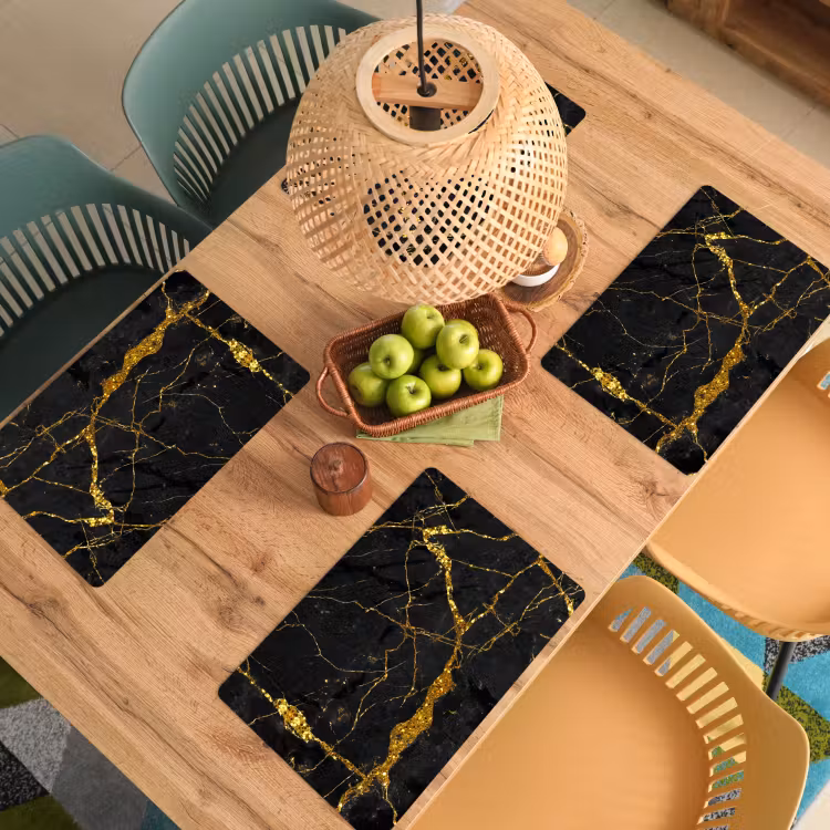 Placemat vinyl - Koninklijke Gebarsten Rijkdom — 3