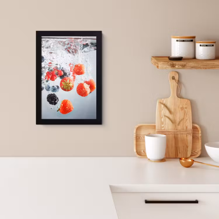 Poster met lijst - Bosvruchten Onderdompeling — 4