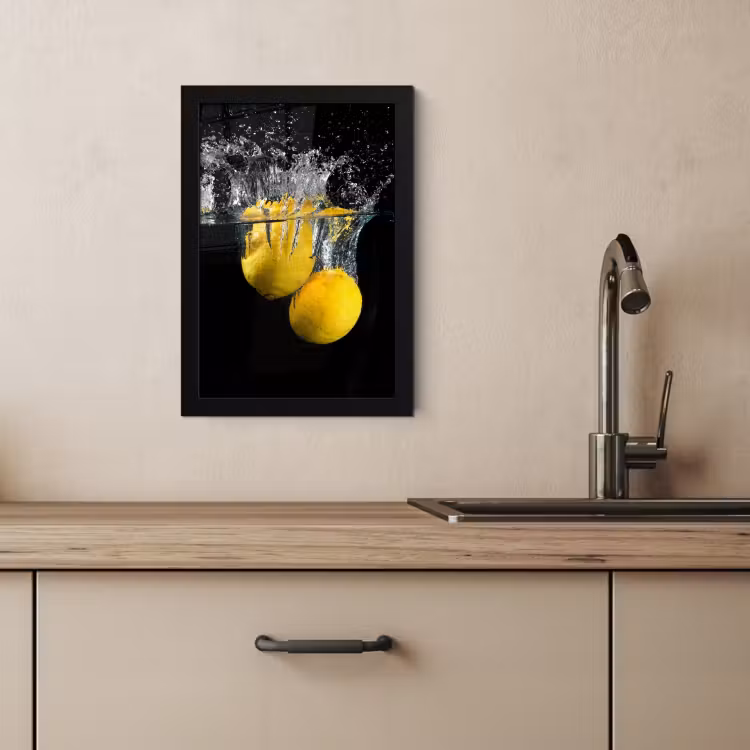 Poster met lijst - Citroen Duik — 3