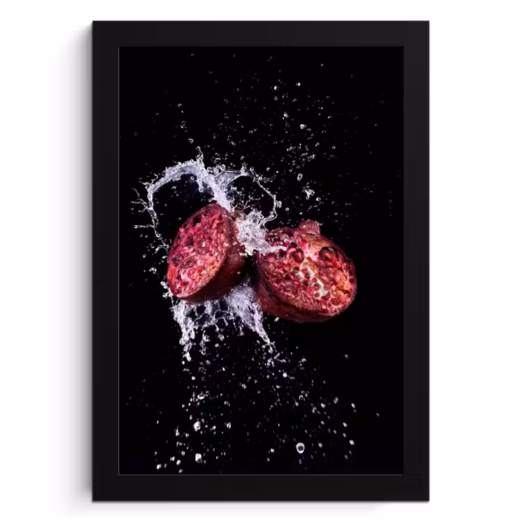 Poster met lijst - Granaatappel Explosie — 1