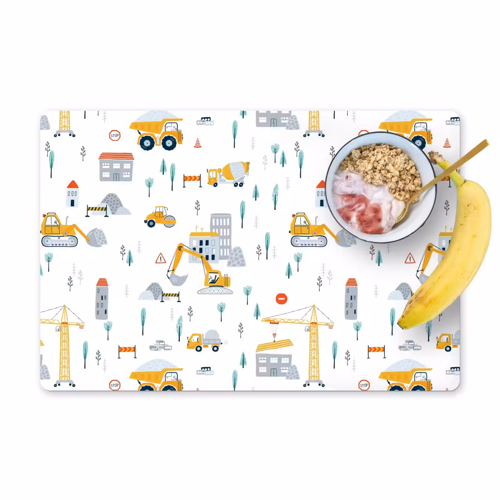 Placemat vinyl - Bouwplaats Avontuur — 1