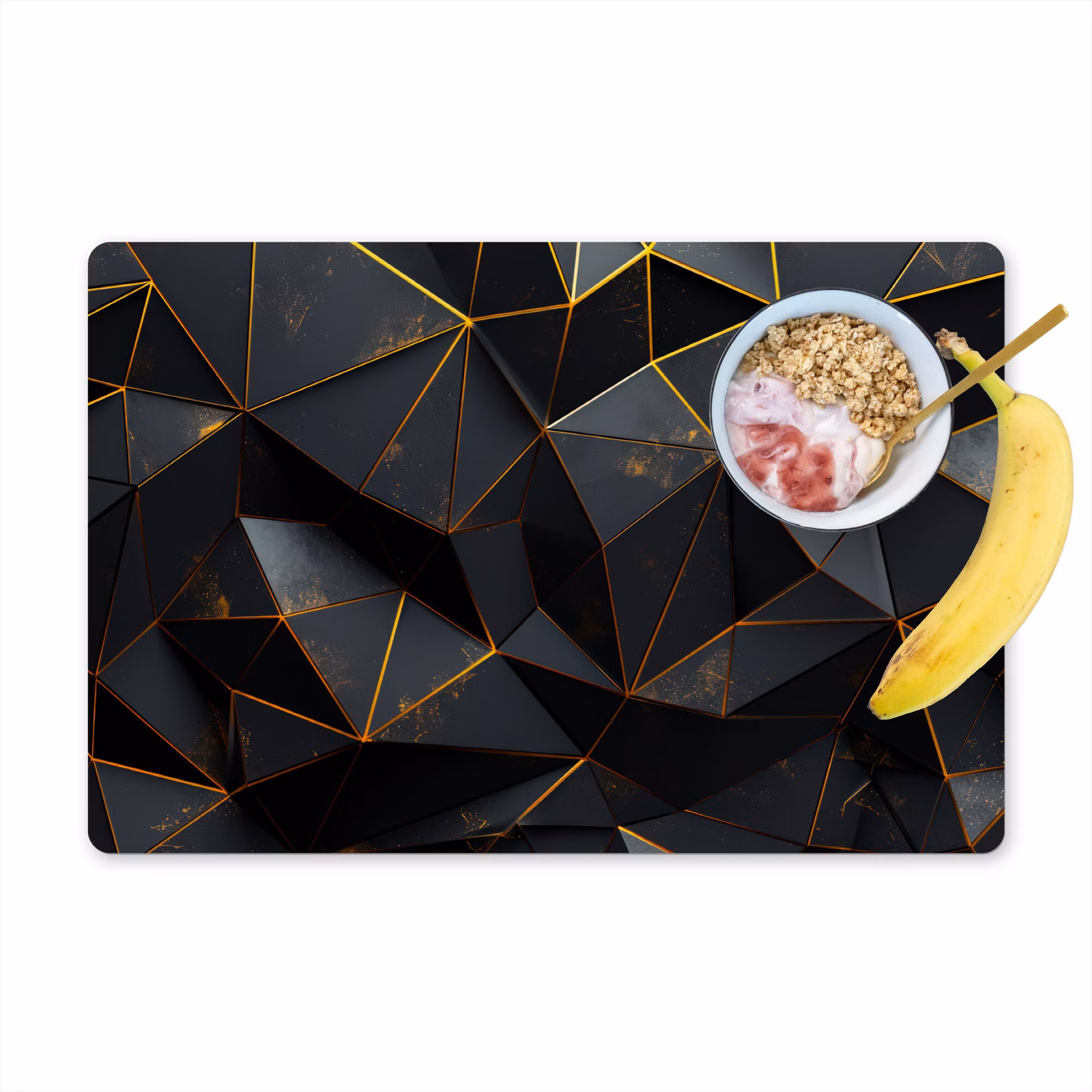 Placemat vinyl - Geometrische Goudader — 1