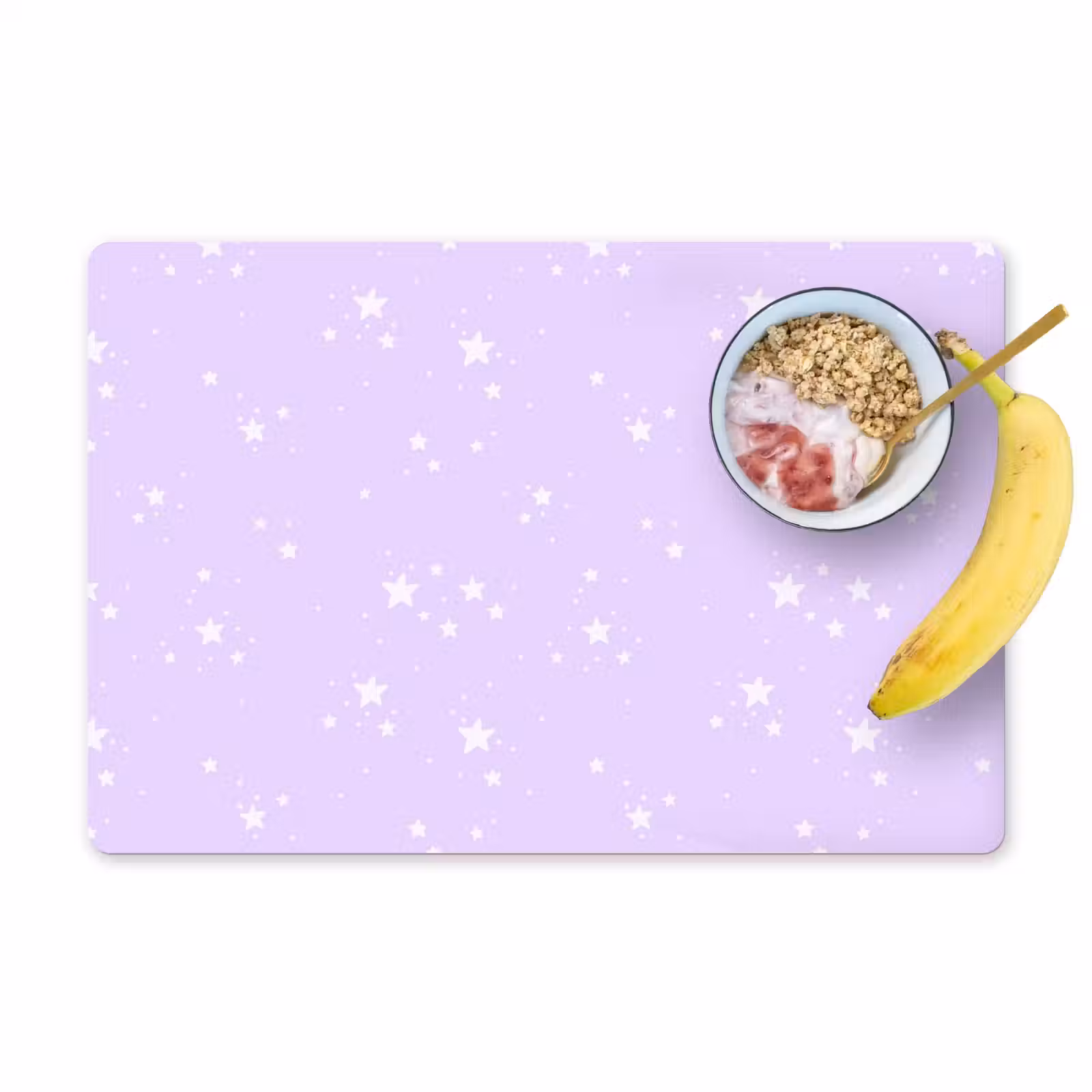 Placemat vinyl - Lila Sterrenhemel — 1