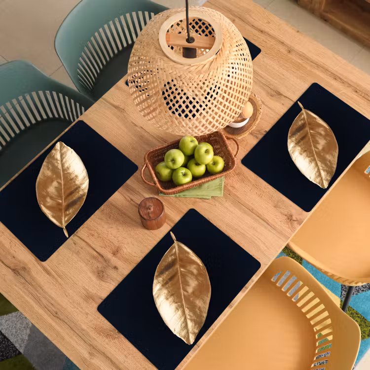 Placemat vinyl - Bladgoudgefluister — 3