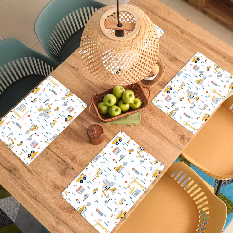 Placemat vinyl - Bouwplaats Avontuur — 3