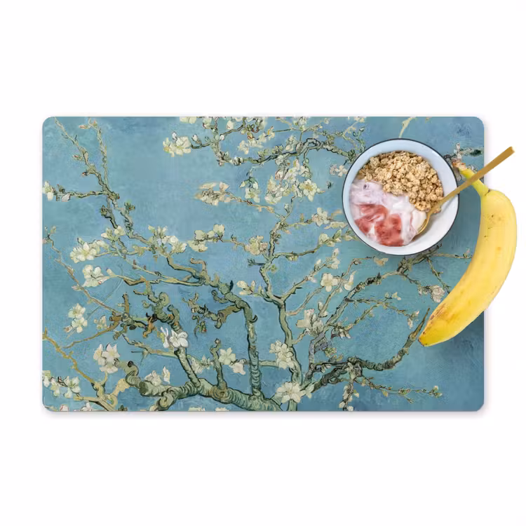 Placemat vinyl - De Amandelbloessem — 1