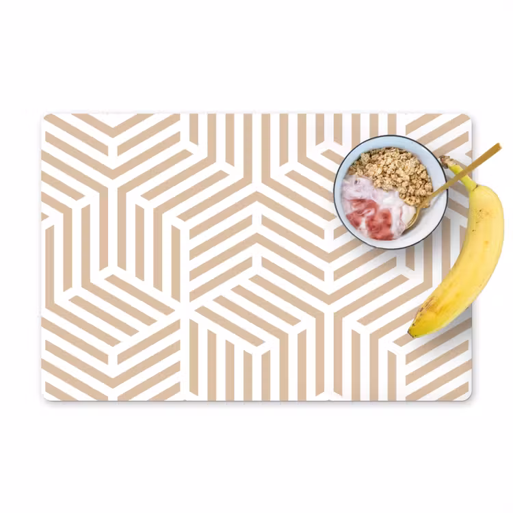 Placemat vinyl - Geometrische Intrige — 1