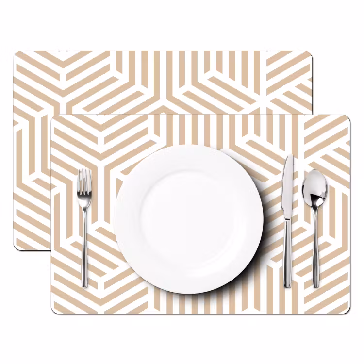 Placemat vinyl - Geometrische Intrige — 2