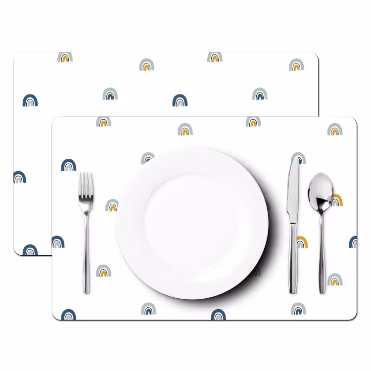 Placemat vinyl - Geordende Regenboogdiversiteit — 2