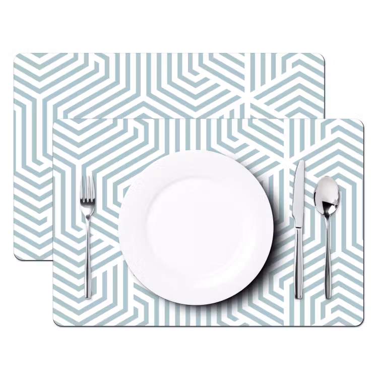 Placemat vinyl - IJzige Labyrint — 2