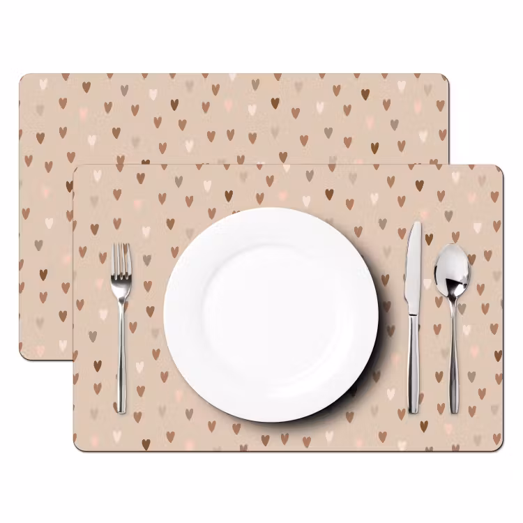 Placemat vinyl - Liefdesmozaïek — 2