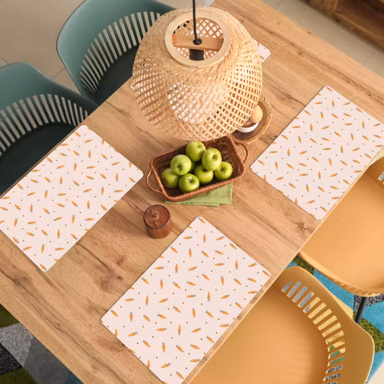 Placemat vinyl - Vrolijke Worteltjes — 3