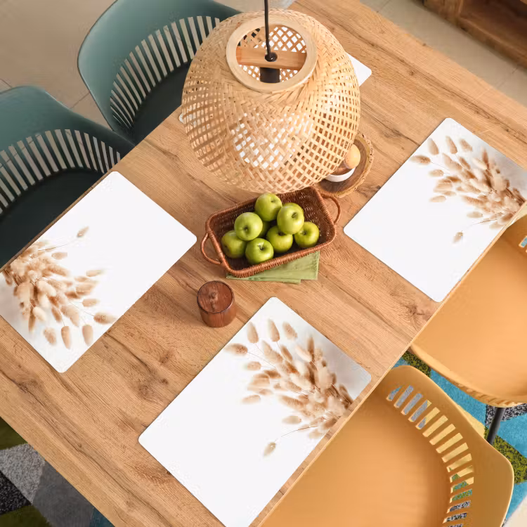 Placemat vinyl - Zachte Focus op Drooggras — 3