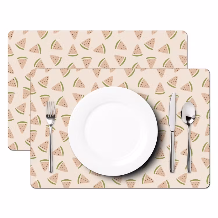 Placemat vinyl - Zomerse Watermeloenen — 2