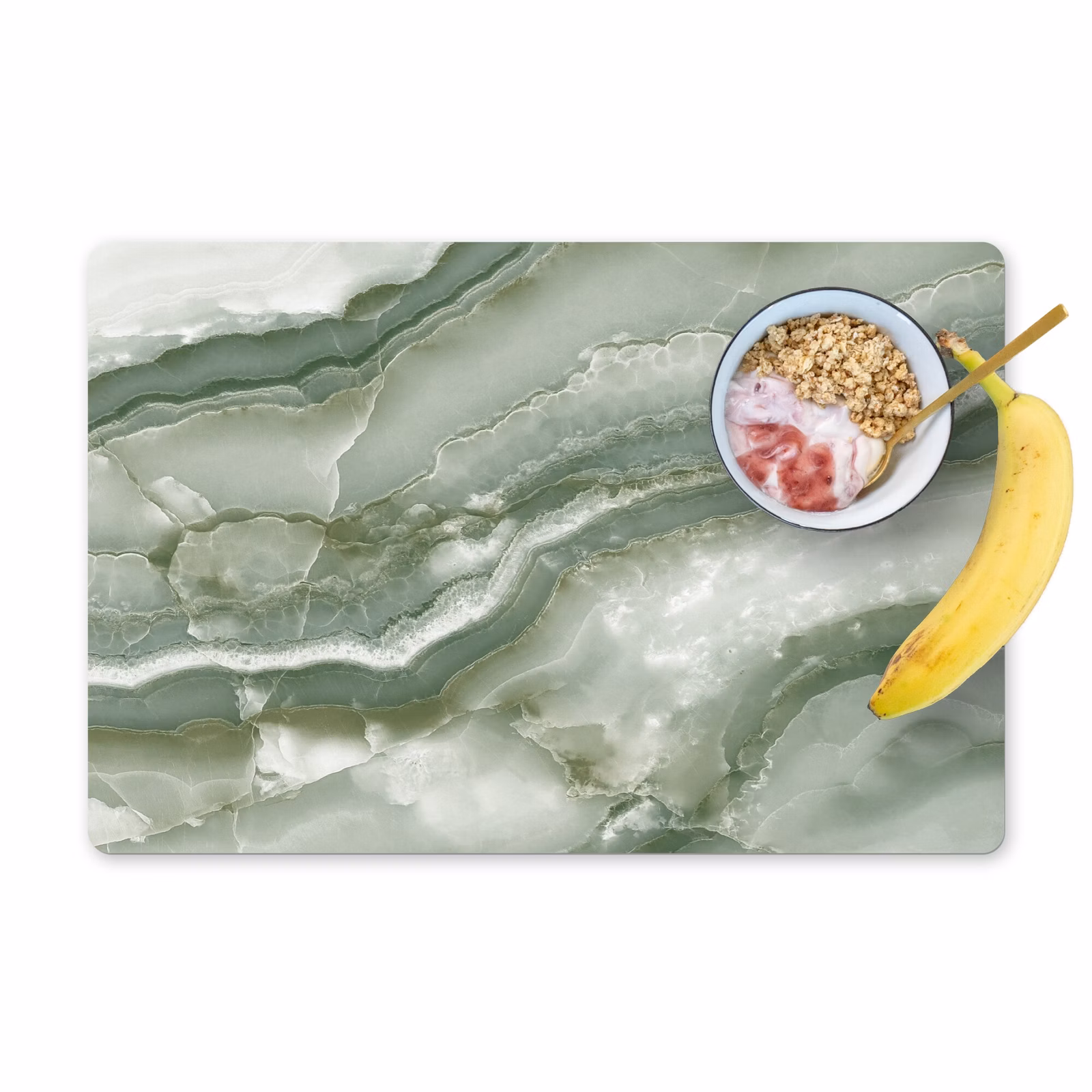Placemat vinyl - Gelaagde Groenheid — 1