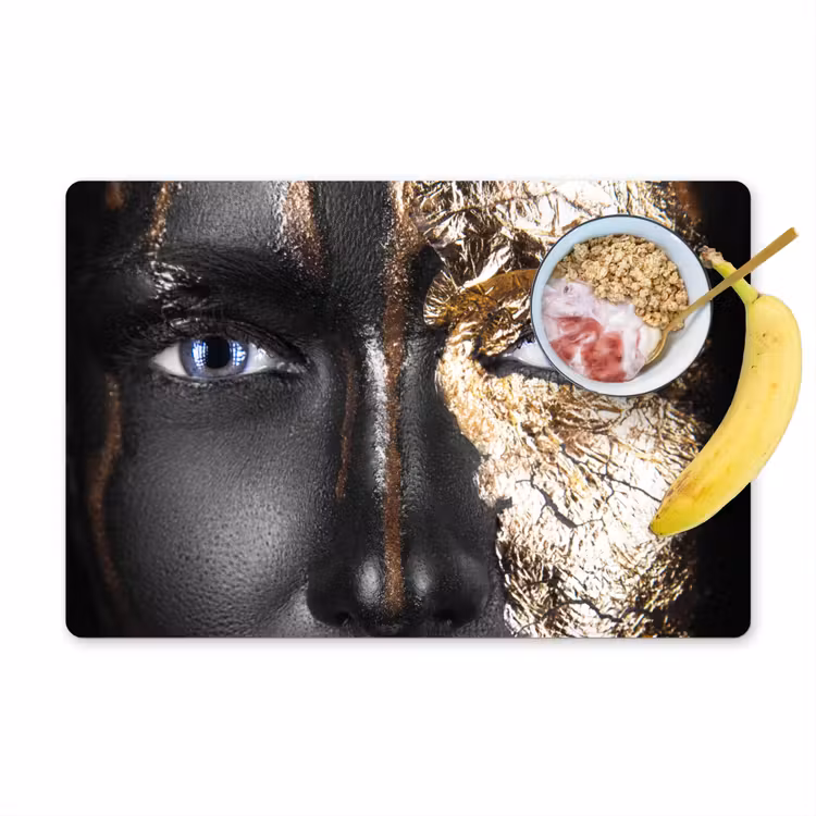 Placemat vinyl - Blik van Contrast — 1