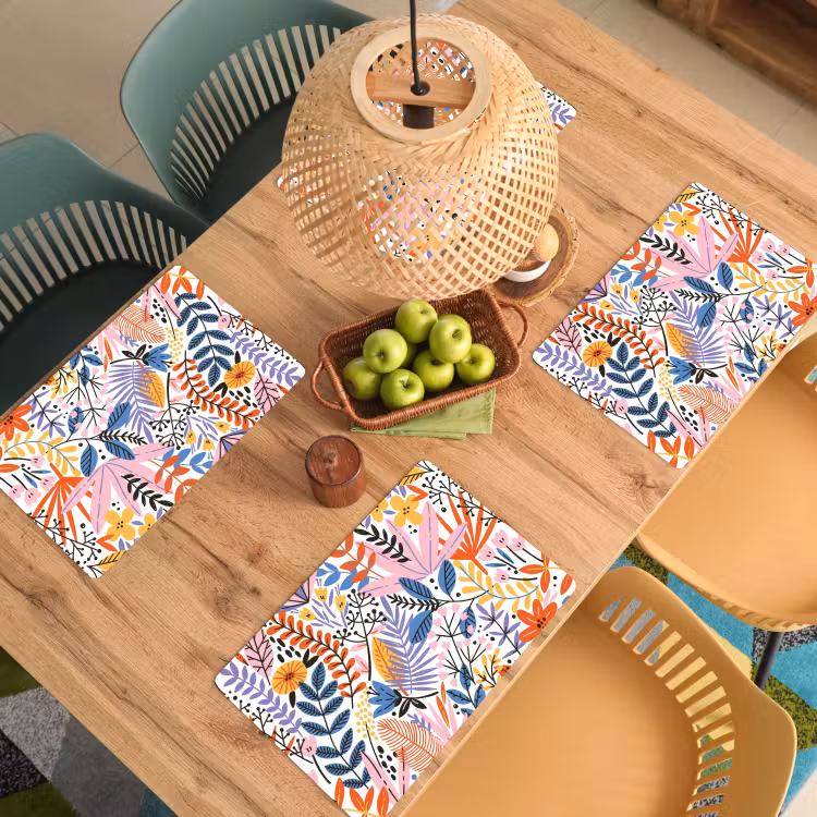 Placemat vinyl - Fleurige Fantasie — 3