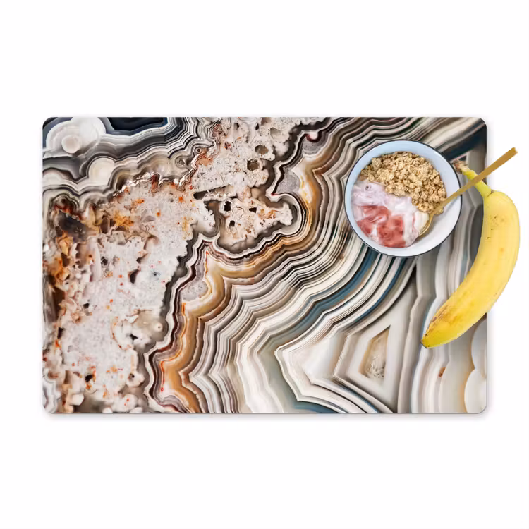Placemat vinyl - Geologisch Kunstwerk — 1