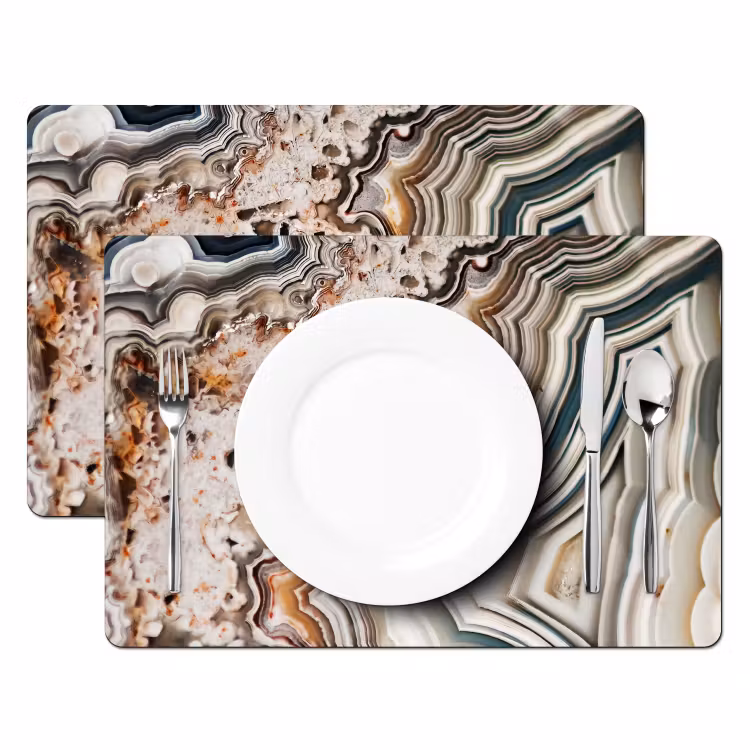 Placemat vinyl - Geologisch Kunstwerk — 2