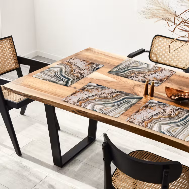 Placemat vinyl - Geologisch Kunstwerk — 4